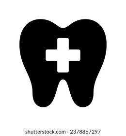 tooth icon logo design vector template illustration