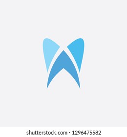 tooth icon logo element symbol sign 