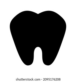 icono dental o logotipo símbolo de signo aislado ilustración vectorial de alta calidad estilo negro iconos vectoriales
