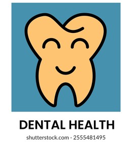 Tooth Icon for Medical Element Design