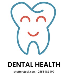 Tooth Icon for Medical Element Design