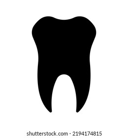 Tooth icon. medical tooth sign. vector illustration