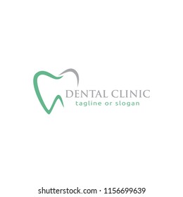 Tooth Icon For Orthodontics Or Dental Clinic Logo