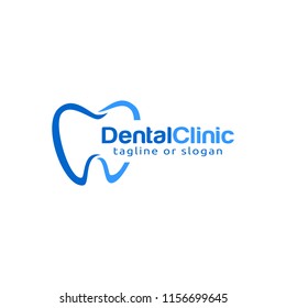 Tooth Icon Orthodontics Dental Clinic Logo Stock Vector (Royalty Free ...