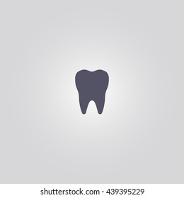 tooth icon. tooth sign
