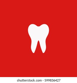 Tooth Icon Sign.