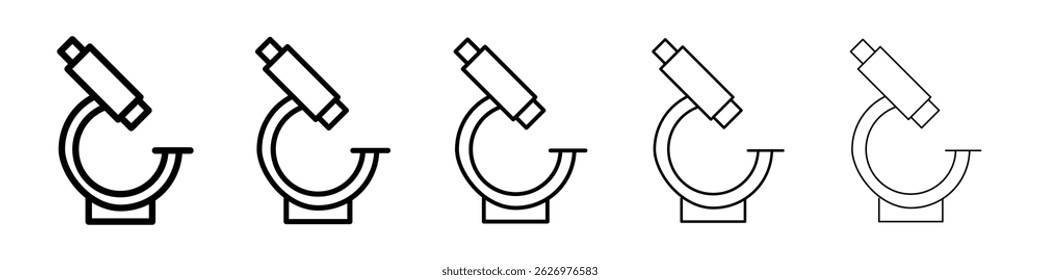 Tooth icon Simple thin line flat symbol