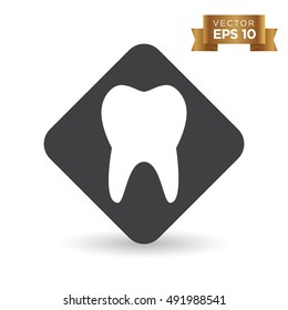 Tooth Icon Stock Vector Illustration