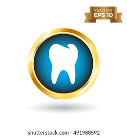 Tooth Icon Stock Vector Illustration