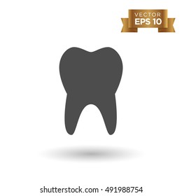 Tooth Icon Stock Vector Illustration