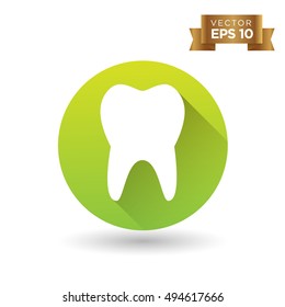 Tooth Icon Stock Vector Illustration