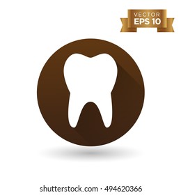Tooth Icon Stock Vector Illustration