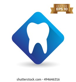 Tooth Icon Stock Vector Illustration