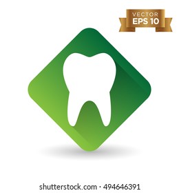 Tooth Icon Stock Vector Illustration