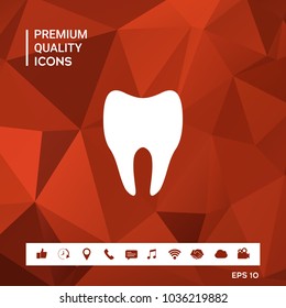 Tooth Icon symbol