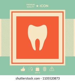 Tooth Icon symbol