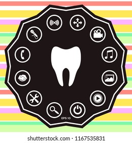 Tooth Icon symbol