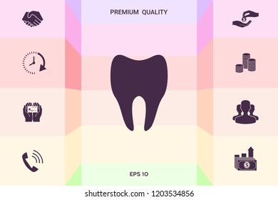 Tooth Icon symbol