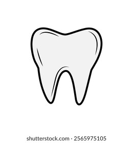 Tooth icon, symbolizing oral health and dental care.