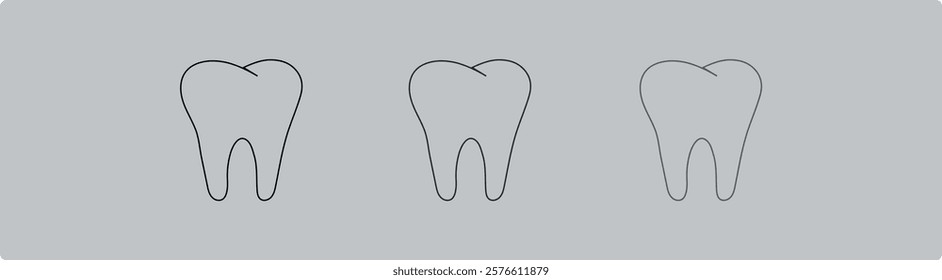 Tooth Icon, teeth vector icon 