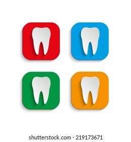 Tooth Icon - vector