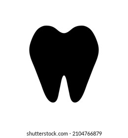 vector de icono dental. vector dental