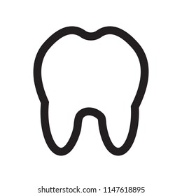 Tooth icon vector design