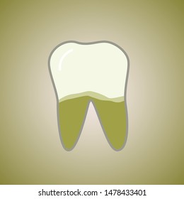 tooth icon vector design, dental illustration design.
