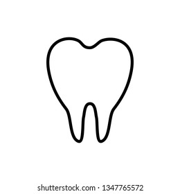 Tooth icon vector illustration
