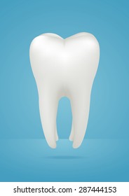 Tooth icon. Vector illustration