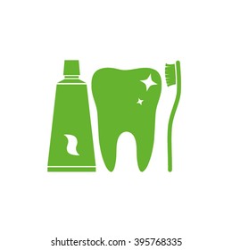 tooth icon vector illustration eps10.