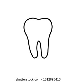 tooth icon vector illustration logo template