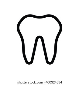 Hand Drawn Marker Molar Tooth Clipart Stock Illustration 1707939532 ...