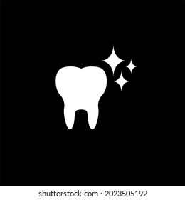 tooth icon vector. Symbol on dentist element