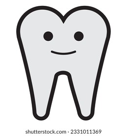 tooth icon vector template illustration logo design