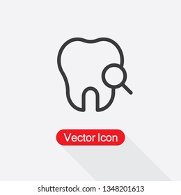 Tooth Icon,Dentist Icon Vector Illustration Eps10