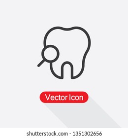 Tooth Icon,Dentist Icon Vector Illustration Eps10