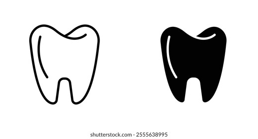 Tooth icons for app and websites.