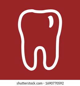 Tooth icons simple Illustration Clip Art vector