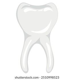 Tooth Illustration Vector. Dental Concept. Dentist Design Symbol. Medical. Oral Health. Mouth.
