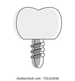 tooth implant icon 