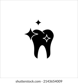 Tooth line icon vector. Medical Tooth symbol illustration
