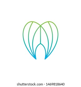 Tooth logo concept in colorful 3D style, Modern Dental Logo Design, Medical care logo, Creative Dentist Logo, Dental clinic