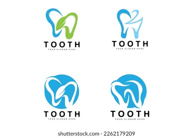 Tooth logo, Dental Health Vector, Care Brand Illustration