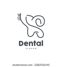 Tooth logo, Dental Health Vector, Care Brand Illustration