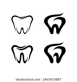 Tooth Logo Design Illustration vector eps format , suitable for your design needs, logo, illustration, animation, etc.