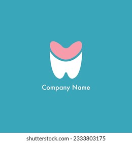 Tooth logo design, suitable for dental health business