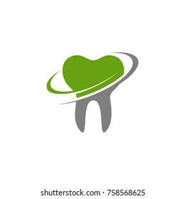 Tooth Logo Element For Dentistry