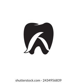 Ein Zahnlogo-Icon-Design.