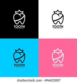 Tooth logo, Orthodontist logo